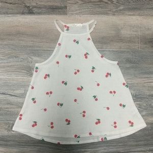 Cherry spaghetti strap